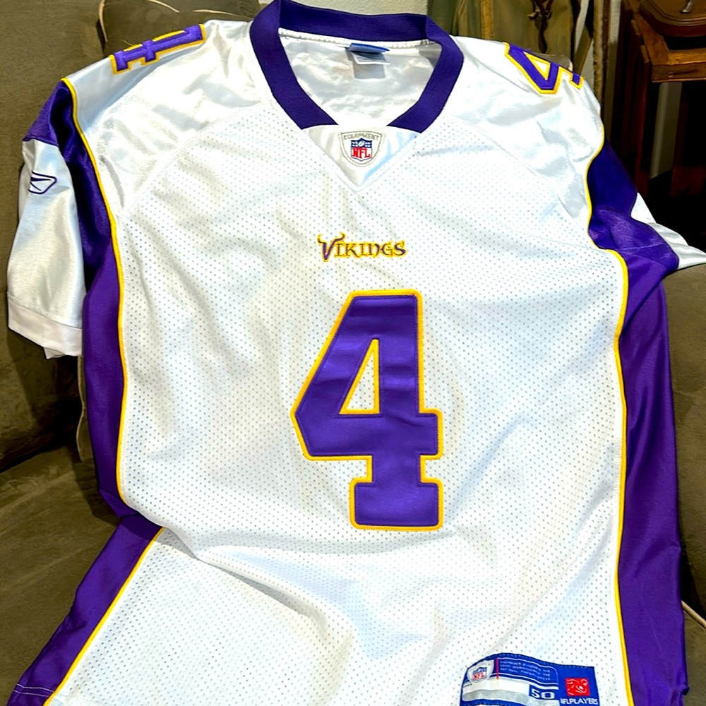Favre Vikings Reebok Jersey - Large